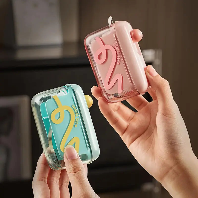 Travel Floss Picks with Storage Case