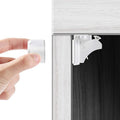 Magnetic Cabinet Locks for Baby Proofing – No Drill Child Safety Latches with Keys