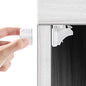 Magnetic Cabinet Locks for Baby Proofing – No Drill Child Safety Latches with Keys