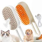 Steam Pet Brush – 3-in-1 Grooming & Hair Removal Comb for Cats & Dogs