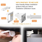 Magnetic Cabinet Locks for Baby Proofing – No Drill Child Safety Latches with Keys