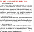 Magnetic Cabinet Locks for Baby Proofing – No Drill Child Safety Latches with Keys