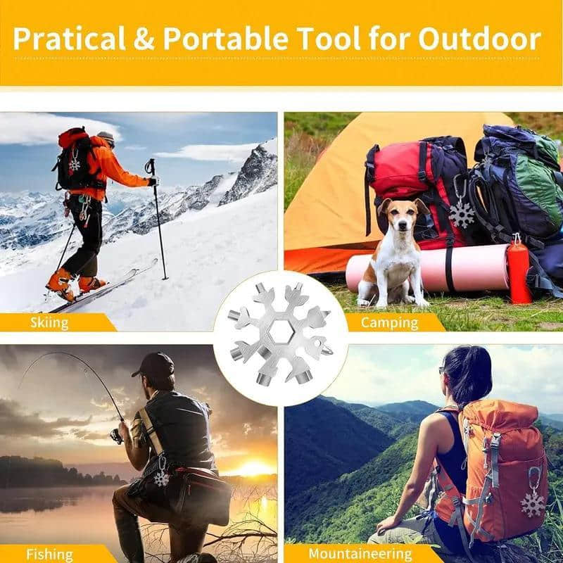 Snowflake 18‑in‑1 Tool