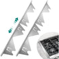Adjustable Stove Gap Covers