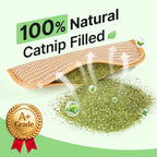 Catnip Chew Toy – Interactive Kicker Toy with Organic Catnip for Indoor Cats