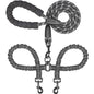 Dual Dog Leash with 360° Swivel – No Tangle Bungee Leash for Two Dogs