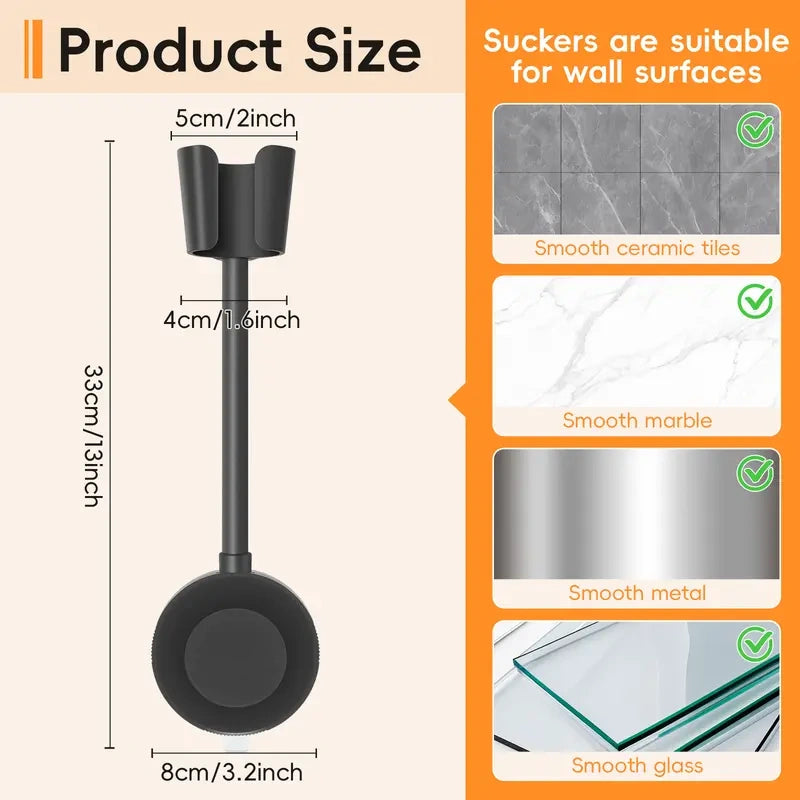 360° Adjustable Hands-Free Hair Dryer Stand
