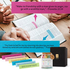 Scripture Verse Jar — Christian Devotional Gift Glass Jar