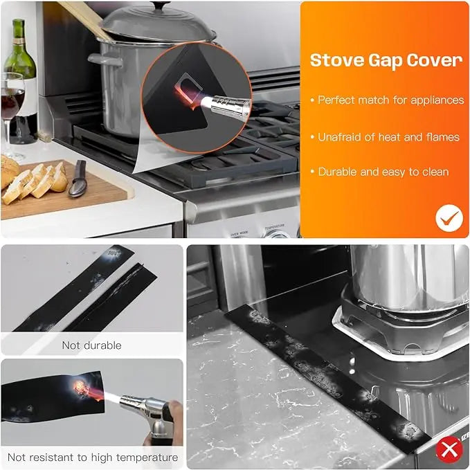 Adjustable Stove Gap Covers