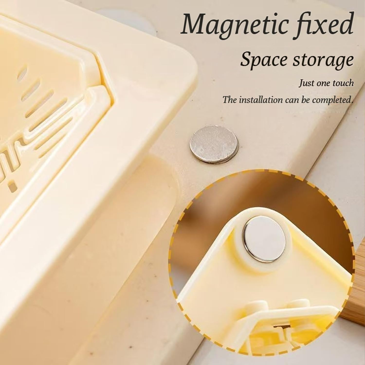 Triangular Sink Draining Basket – Kitchen Strainer & Storage Rack