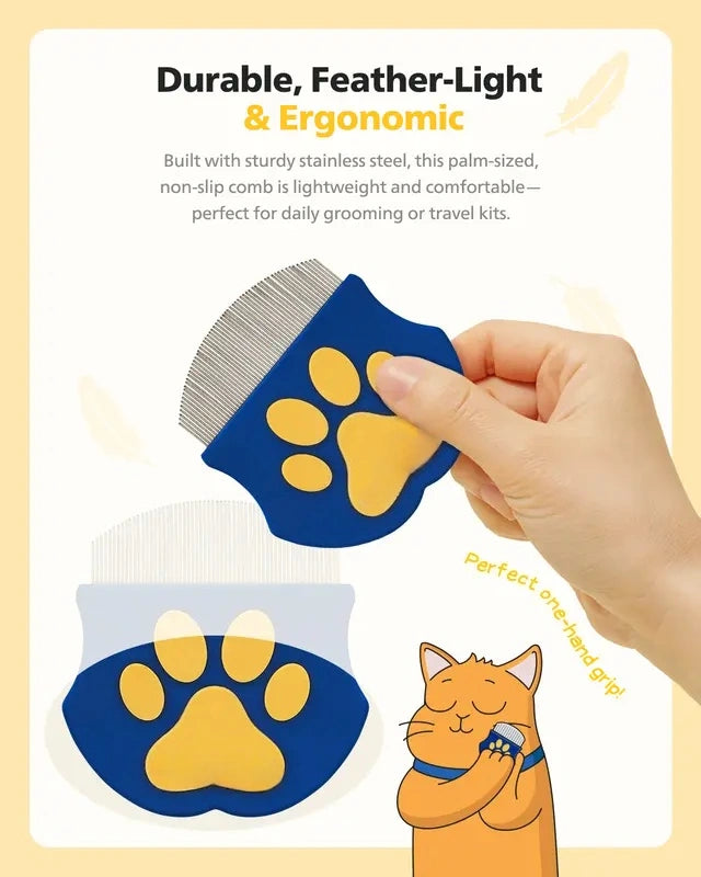 Easy Facial Comb for Cats and Dogs Pets Eye Comb