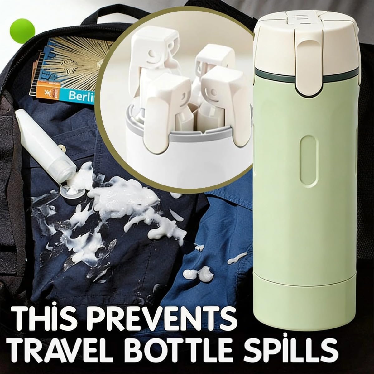 4-in-1 Travel Shampoo Dispenser