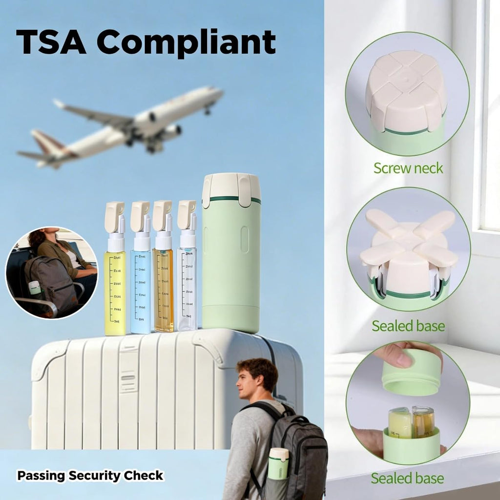 4-in-1 Travel Shampoo Dispenser