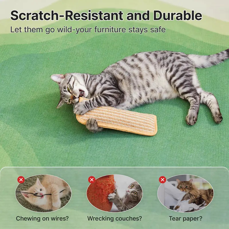 Catnip Chew Toy – Interactive Kicker Toy with Organic Catnip for Indoor Cats