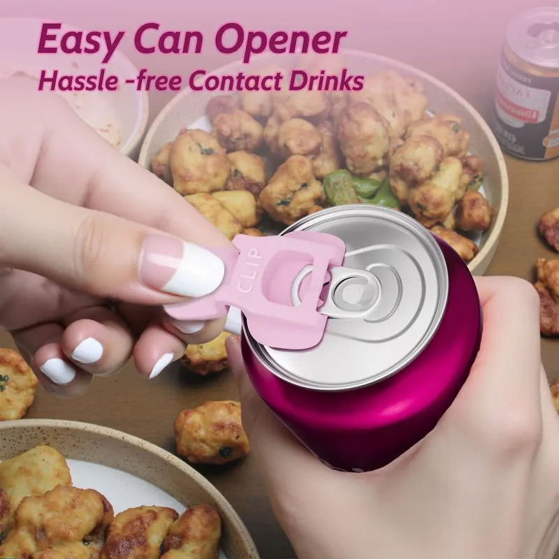 Reusable Soda Can Covers – Easy Open Lids for Bug & Sand Protection