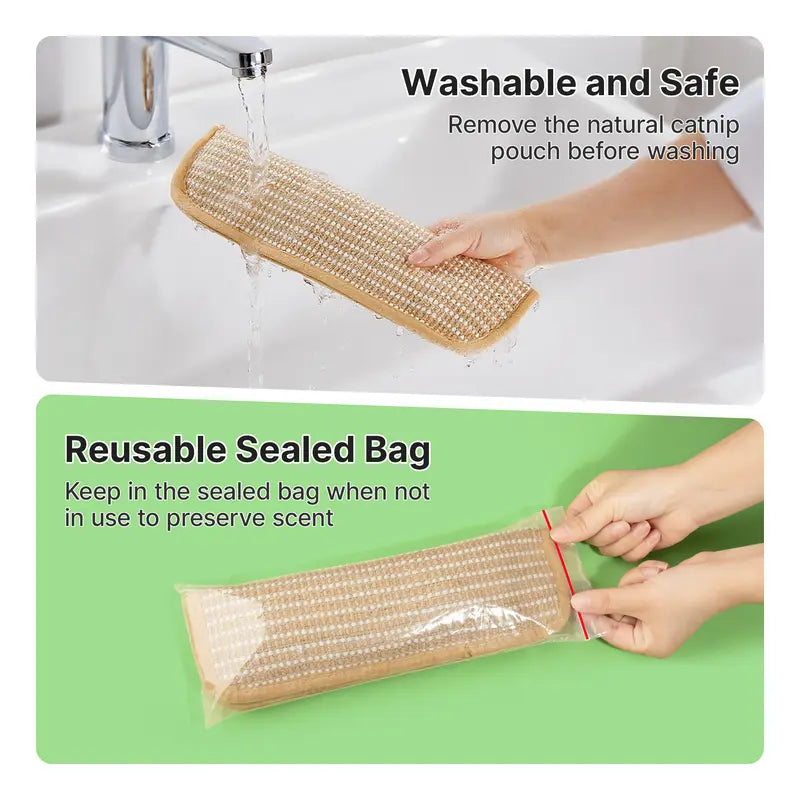 Catnip Chew Toy – Interactive Kicker Toy with Organic Catnip for Indoor Cats