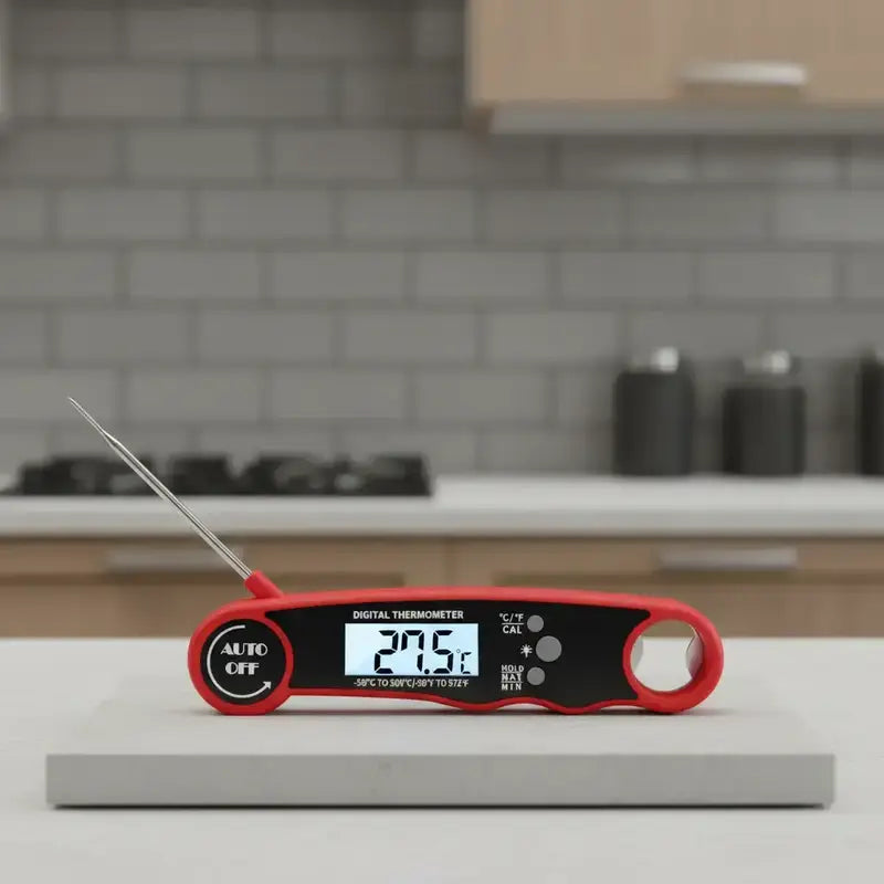 Digital Meat Thermometer – Instant Read Waterproof Kitchen Thermometer