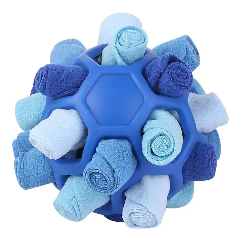 Dog Snuffle Ball Toy – Interactive Puzzle Feeder for Mental Stimulation