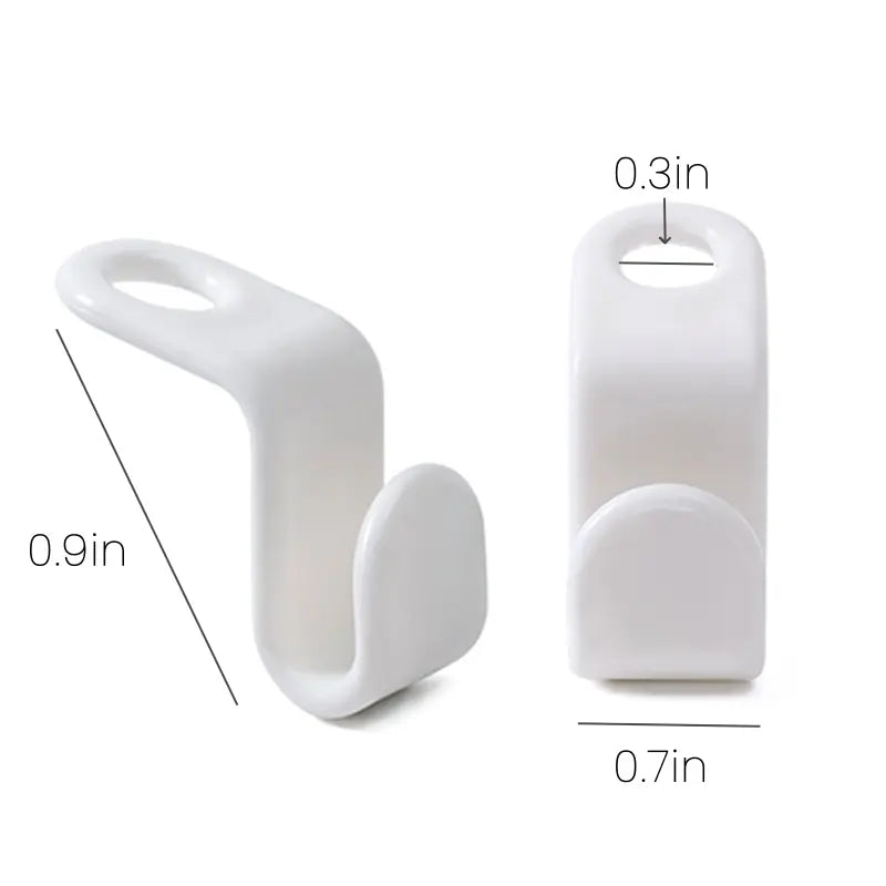 20-Pack Hanger Connector Hooks – Space-Saving Closet Organizer & Hanger Extender