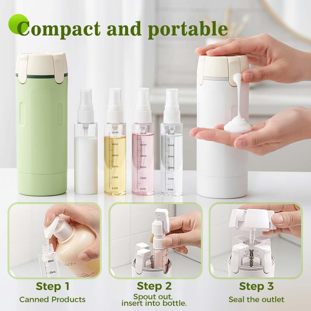 4-in-1 Travel Shampoo Dispenser