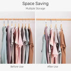 20-Pack Hanger Connector Hooks – Space-Saving Closet Organizer & Hanger Extender