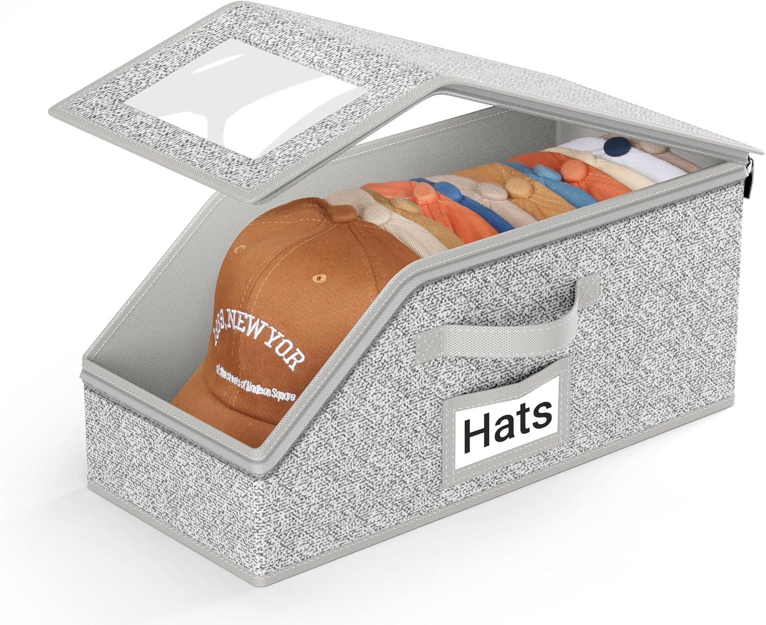 Stackable Hat Storage for Baseball Caps