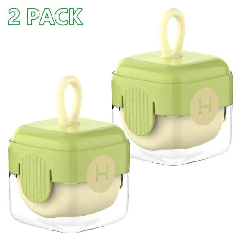 2-Pack Mini Lint Roller – Washable & Reusable Pet Hair Remover for Clothes & Travel