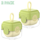 2-Pack Mini Lint Roller – Washable & Reusable Pet Hair Remover for Clothes & Travel