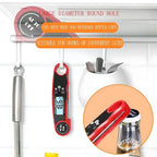 Digital Meat Thermometer – Instant Read Waterproof Kitchen Thermometer
