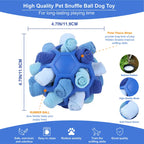 Dog Snuffle Ball Toy – Interactive Puzzle Feeder for Mental Stimulation