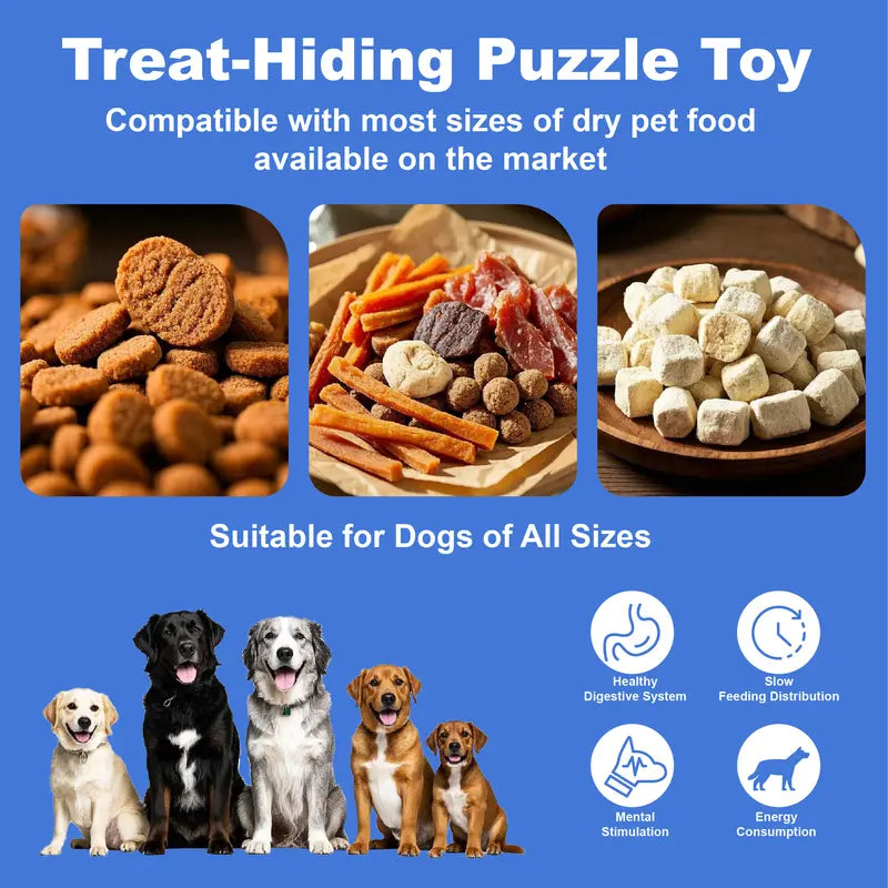 Dog Snuffle Ball Toy – Interactive Puzzle Feeder for Mental Stimulation