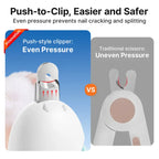 Cat Nail Clipper with Adjustable Trimming Holes – Anti-Splash Grooming Tool